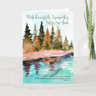Sister-in-Law Sympathy Card