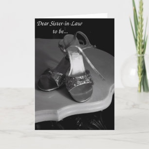 Sister-in-Law, will you be my Maid of Honor? Card