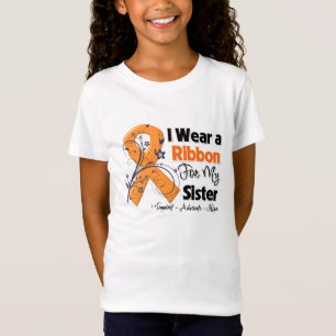 Sister - Leukaemia Ribbon T-Shirt