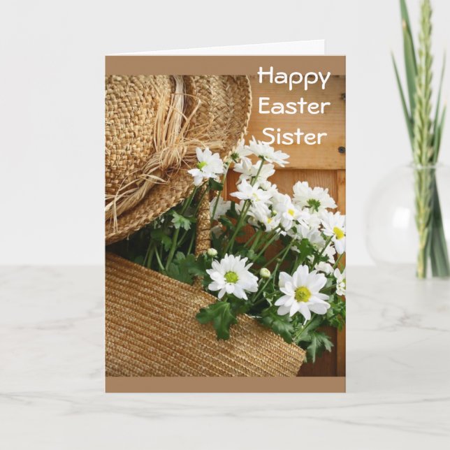 **SISTER** LOVE TO YOU AT EASTER HOLIDAY CARD (Front)