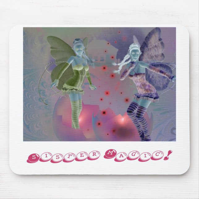 Sister Magic! Mouse Pad (Front)