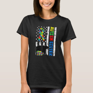 Sister Matching Family Autism Awareness Gifts Amer T-Shirt