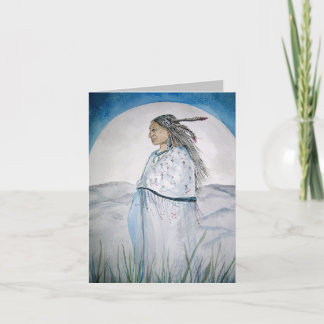 Sister Moon Greeting Card