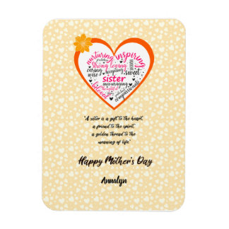 Sister Mothers Day Magnet