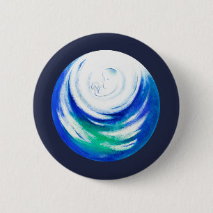 Sister Nature 6 Cm Round Badge