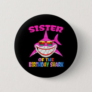 Sister Of The Baby Halloween Costume  6 Cm Round Badge