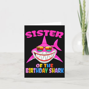 Sister Of The Baby Halloween Costume Card