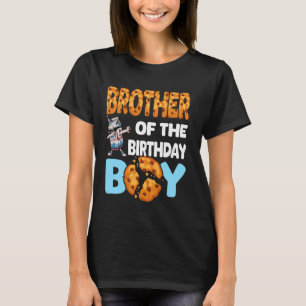 Sister of the Birthday Boy Milk and Cookies 1st bi T-Shirt