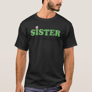 Sister Of The Birthday Girl Farm Cow T-Shirt