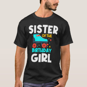 Sister Of The Birthday Girl Roller Skating Bday Sk T-Shirt