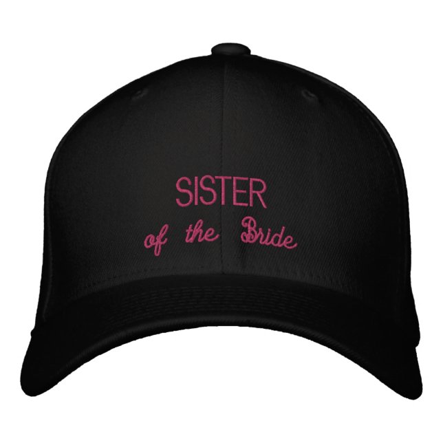 Sister of the Bride hat (Front)