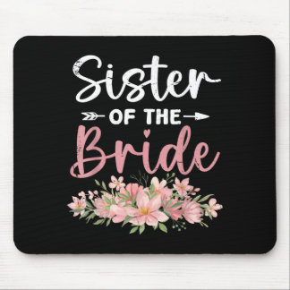 Sister Of The Bride Loved First Bride And Groom Mouse Mat