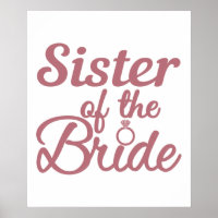 Sister Of The Bride Wedding Family Matching