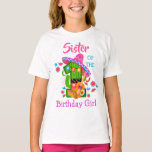 Sister of the first birthday fiesta | Mexico Party T-Shirt<br><div class="desc">Celebrate  birthday with this special t-shirt,  special and personalised design</div>