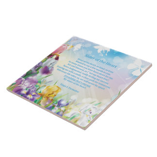 Sister of the Heart Poetry Collector Tile