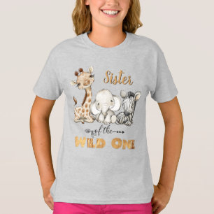 Sister of the Wild One Grey T-Shirt