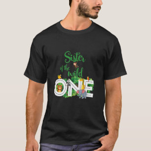 Sister Of The Wild One Party Birthday Matching Fun T-Shirt