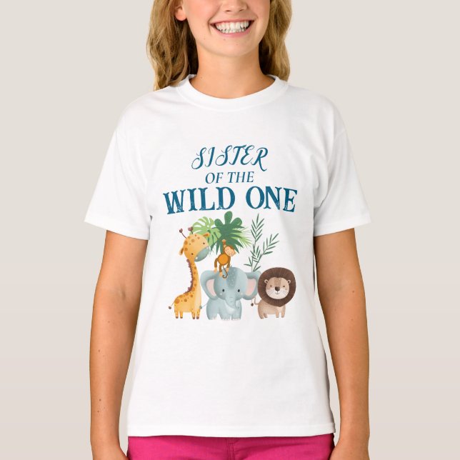 Sister of the Wild one shirt  (Front)