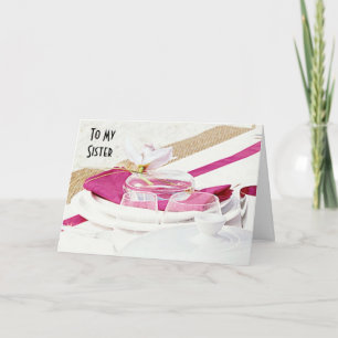 SISTER ON YOUR WEDDING DAY LOVE CARD