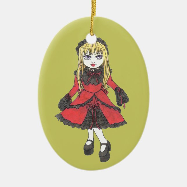 Sister Ruby Ornament (Front)