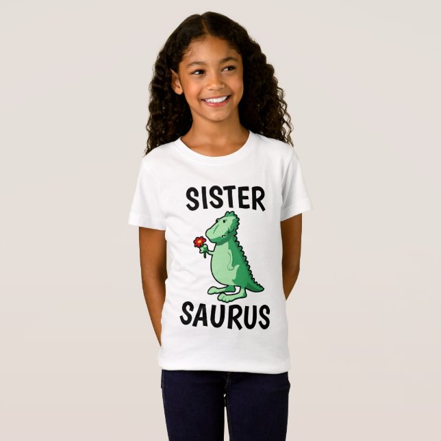 SISTER SAURUS T-Shirts, Funny Shirts (Front Full)