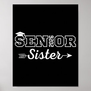 Sister senior 2026 class of 2026 seniors graduatio poster