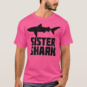 Sister Shark Shirt Matching Family Tribe Daughter