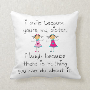 Sister Smile Cushion
