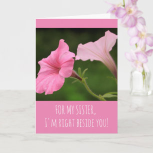 Sister Support Cancer/Serious Illness Card