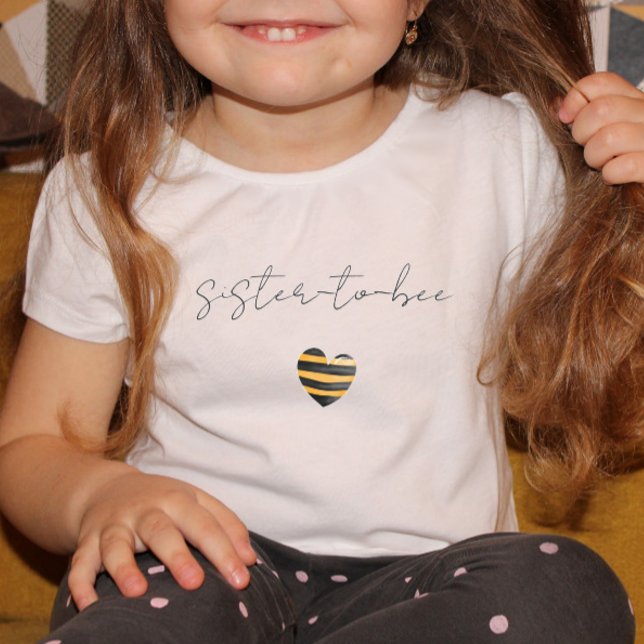 Sister-To-Be Bee Heart T-Shirt (Creator Uploaded)