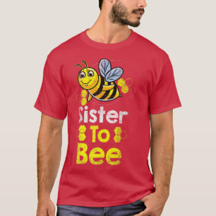 Sister To Bee Gender Reveal Vintage T-Shirt