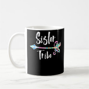 Sister Tribe Tribal Arrow Bright Colours Coffee Mug