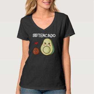 Sistercado Sister Avocado Pregnancy Announcement T-Shirt
