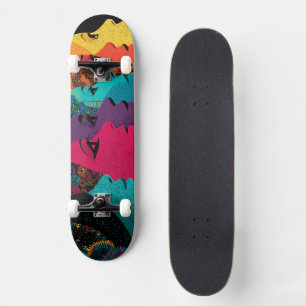 Sisterhood Gazing into the Infinite Skateboard