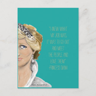 Sisterhood postcard Diana