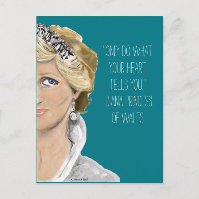 sisterhood series-Diana Postcard (Front)