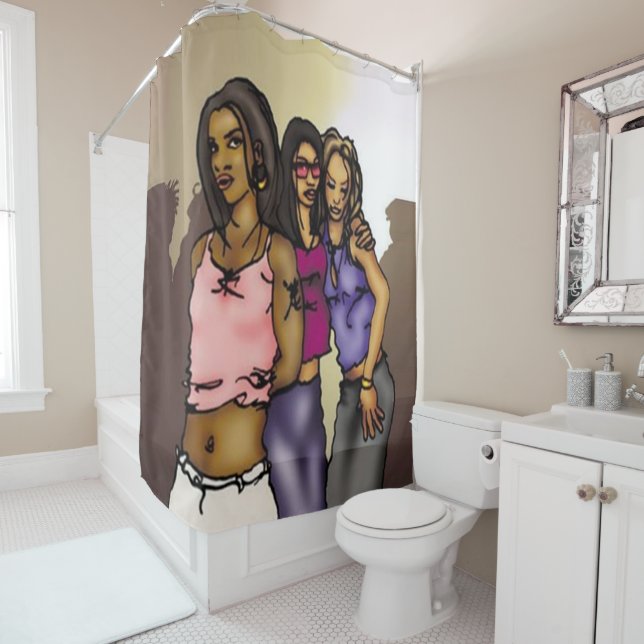 Sisterhood - Shower Curtain (In Situ)
