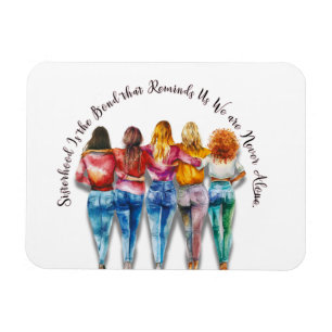 Sisterhood Themed Magnet