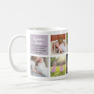 Sisterly love 9 x Photo Collage Sisters Keepsake Coffee Mug
