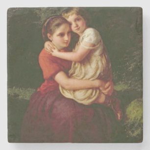 Sisters, 1868 stone coaster