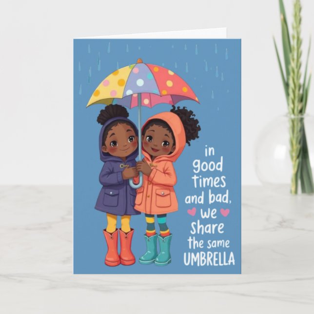 Sisters Affirmation Card (Front)