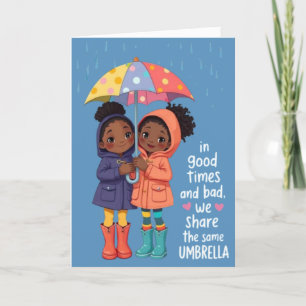Sisters Affirmation Card