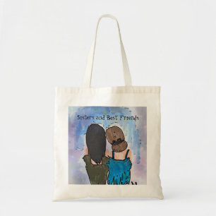 Sisters and Best Friends Tote Bag