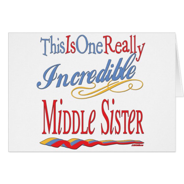 Sisters: Big Little and Middle (Front Horizontal)