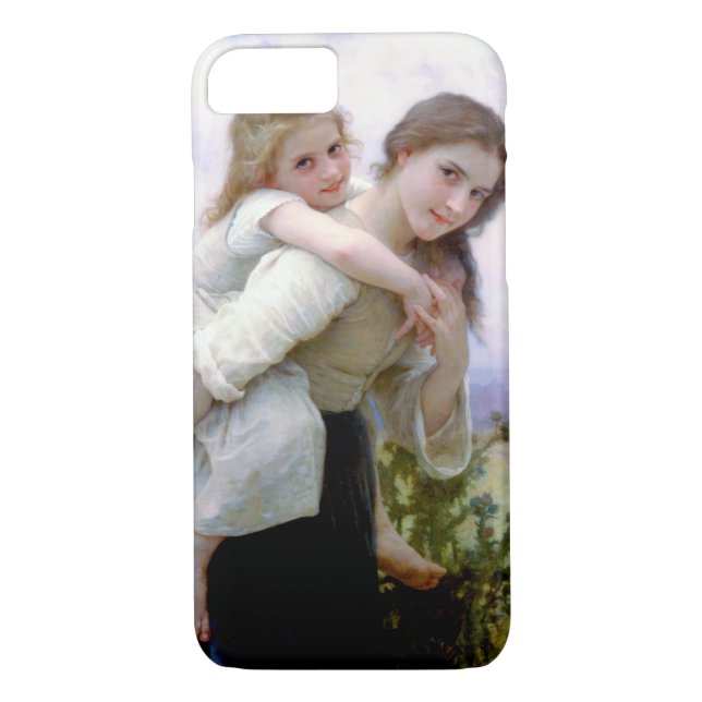 Sisters, Bouguereau Case-Mate iPhone Case (Back)