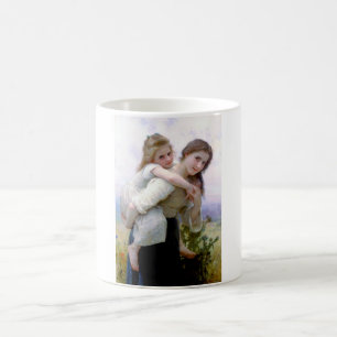 Sisters, Bouguereau Coffee Mug