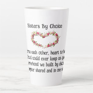 Sisters By Choice Best Friends Coffee/Latte Mug