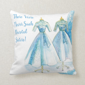 Sisters by Heather French Henry Cushion