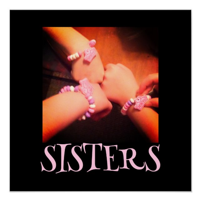 SISTERS Candy Braceletes  Hands Poster (Front)