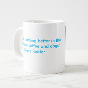 Sisters, Coffee and Dogs Large Coffee Mug